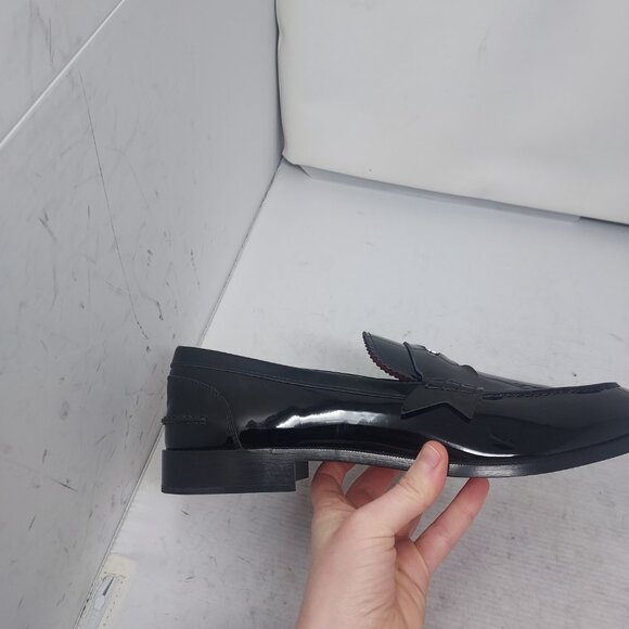 CHRISTIAN LOUBOUTIN MENS Patent Black Penny Loafer main image 9